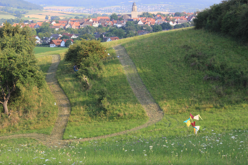Transformation 35, installation at the Windkunstfestival in Zierenberg 2025 (Kirsten Kötter)
