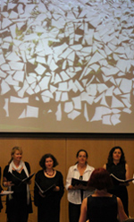 Regionalkonzert Nord-West im Haus am Dom Frankfurt am Main, 23.06.2013, mit Kunstwerken von Kirsten K&ouml;tter