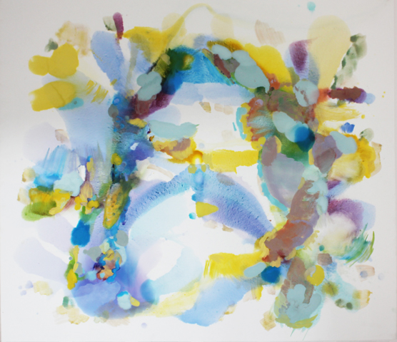 Kirsten K&ouml;tter: ohne Titel, Februar bis Mai 2014, &Ouml;l auf Leinwand, 140 x 120 cm