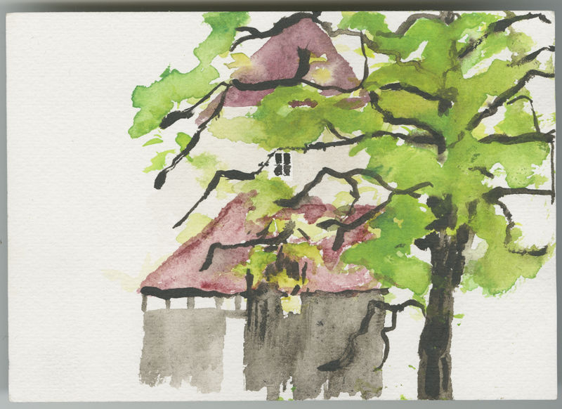 kirsten-koetter_2005_escheberg-5, sketch, 12 &times; 17 cm (Kirsten Kötter)