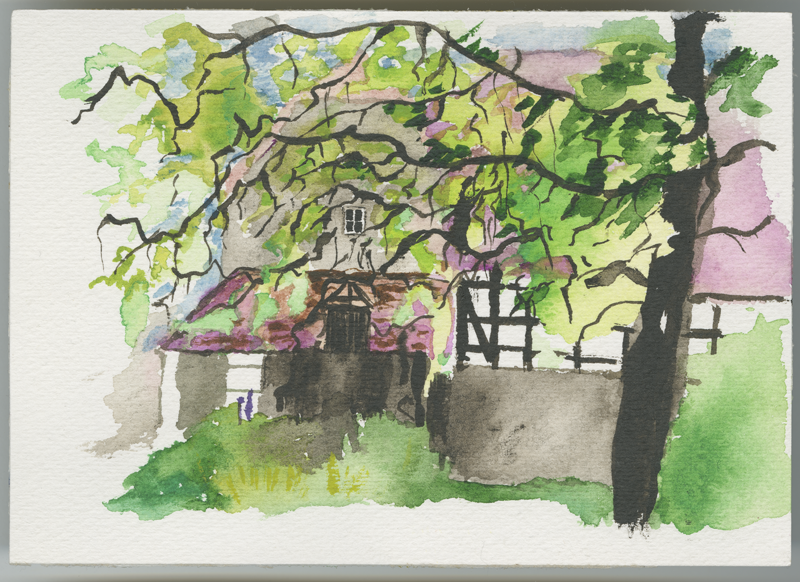 kirsten-koetter_2005_escheberg-6, sketch, 12 &times; 17 cm (Kirsten Kötter)