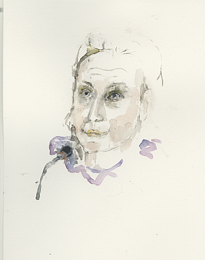 kirsten-koetter_2020-11-20_lisi-maier,  
  watercolour (Kirsten Kötter)