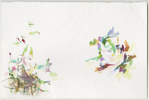 2003&ndash;2015, watercolour, 20 × 29,5 cm (Kirsten Kötter)