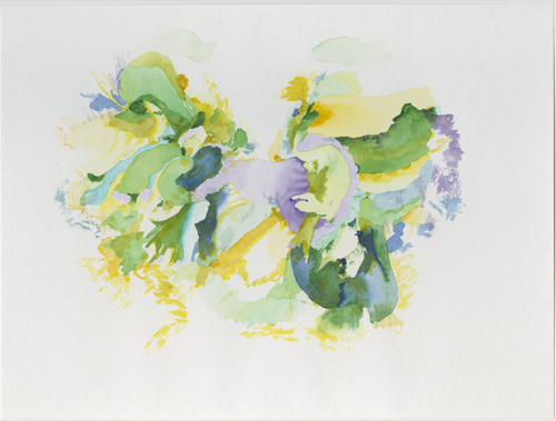 2005-04_05_s7, Salzburg, watercolour, 30 × 40 cm (Kirsten Kötter)