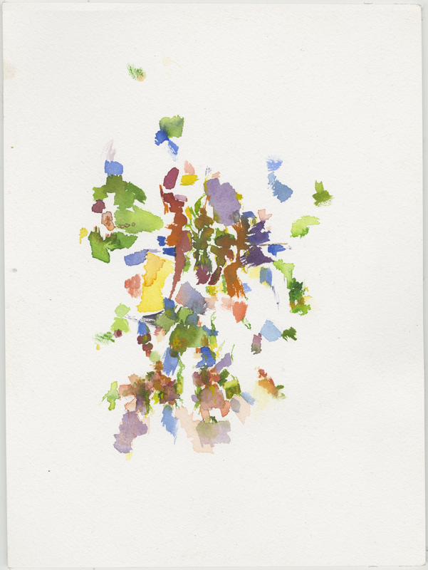 2020-03-30_sonne-fischteich, watercolour, 32 &times; 24 cm (Kirsten Kötter)