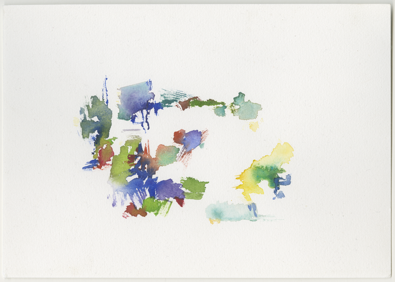 2020-05-02_fischteich, watercolour, 17 &times; 24 cm (Kirsten Kötter)