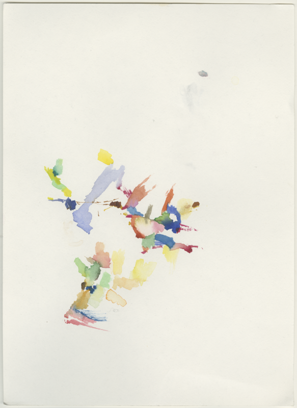 2021_vhs-2, watercolour, 32 &times; 24 cm (Kirsten Kötter)