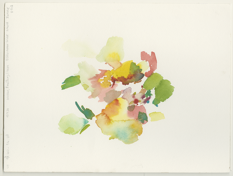 2024-09-19_malathon-rumpenheim_05, watercolour, 24 × 32 cm (Kirsten Kötter)